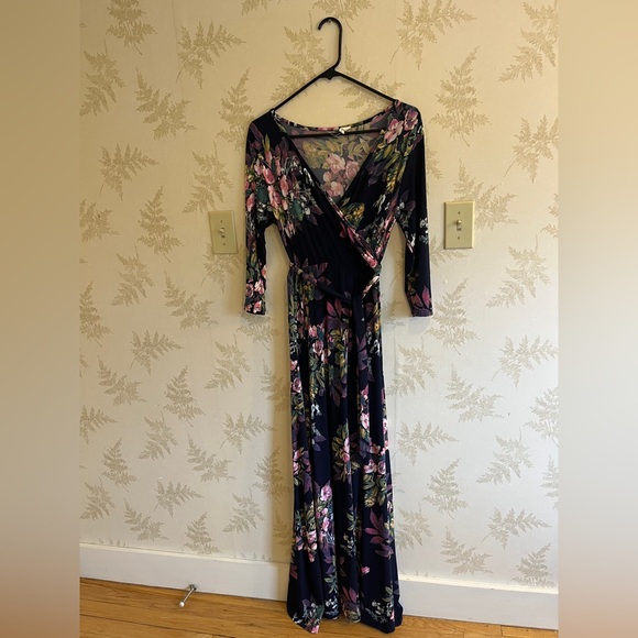 Pinkblush Maternity Maxi Dress - Picture 2 of 7